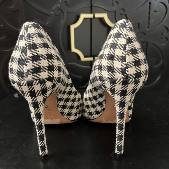 Schutz Houndstooth Stilettos - Picture 6 of 13
